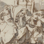 A Tired Woman with Two Children by Jean-Baptiste Greuze