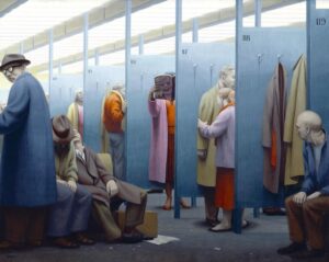 The Waiting Room by George Tooker